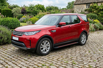 Land Rover Discovery V 2017– Sivuporrassarja Maya Red (2 kpl, alumiini) kuva 1