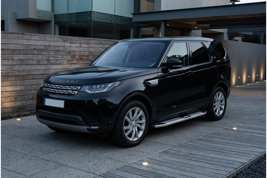 Land Rover Discovery V 2017– Mevsim Grey sivuporrastangot (2 kpl, alumiini) Image