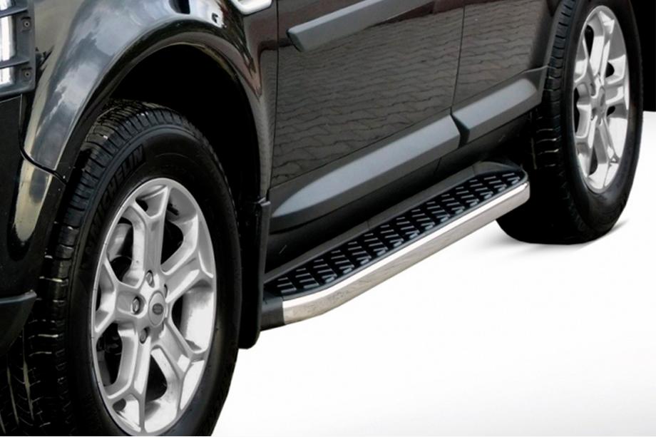 Land Rover Discovery V 2017– BlackLine-sivuporrassarja (2 kpl, alumiini) Image