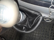 Mercedes Vito W639 2004–2014 Vaihdekepin suojapussi OEM-kehyksellä (keinonahka) kuva 3