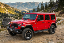 Jeep Wrangler 2018– Sivuporrast Bosphorus Black (2 kpl, alumiini) kuva 1