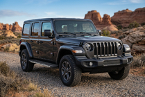 Jeep Wrangler 2018– Bosphorus Grey sivuaskelmat (2 kpl, alumiini) kuva 1