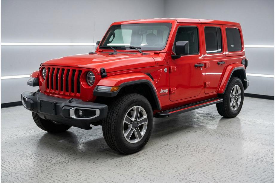 Jeep Wrangler 2018– Sivuporrassarja Maya Red (2 kpl, alumiini) Image