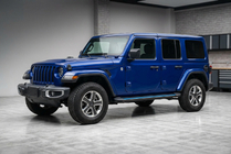 Jeep Wrangler 2018– Maya Blue sivuportaat (2 kpl, alumiini) kuva 1
