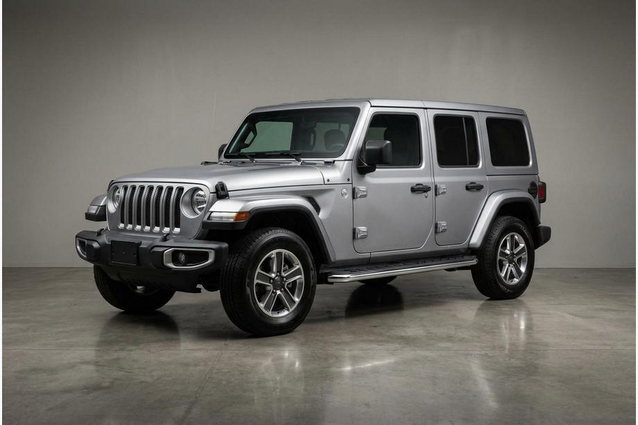 Jeep Wrangler 2018– Maydos V1 sivukynnykset (2 kpl, alumiini) Image