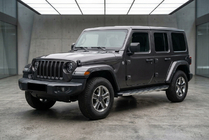Jeep Wrangler 2018– BlackLine-sivuporrast (2 kpl, alumiini) kuva 1