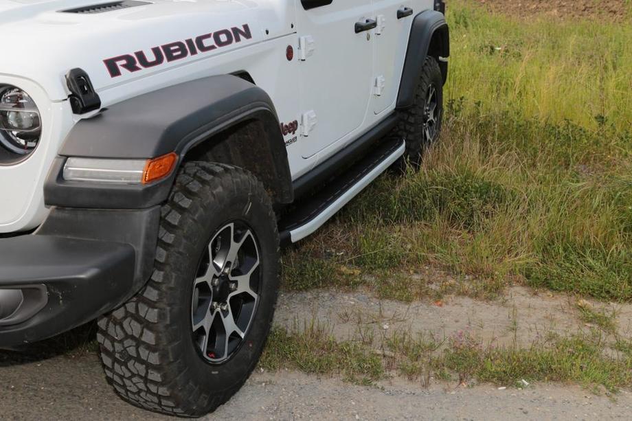 Jeep Wrangler 2018– Sivuporraslaudat Fullmond (2 kpl, alumiini) Image