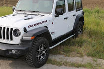 Jeep Wrangler 2018– Sivuportaat Tayga Grey (2 kpl, alumiini) kuva 1