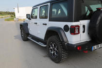 Jeep Wrangler 2018– Tayga V2 sivukynnykset (2 kpl, alumiini) kuva 1