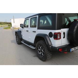 Tayga V2 sivukynnykset (2 kpl, alumiini) kuva 1