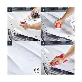Sonax NanoPro värillinen vahapolish, valkoinen 250 ml kuva 2