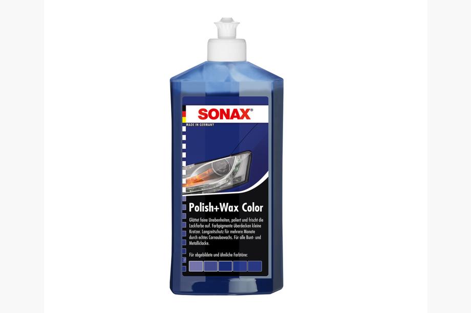 Sonax NanoPro värillinen vahaava kiillotusaine sininen 250 ml Image