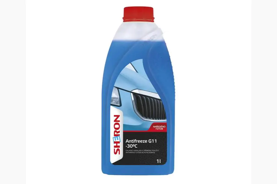 Sheron Jäähdytysneste G11 -30°C 1 l Kuva 1