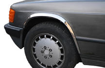 Mercedes W201 (190) 1982–1993 Pyöränkaarilistat 1982-1989 (4 kpl, ruostumaton teräs) kuva 1