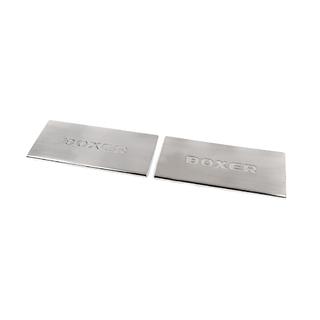 Carmos V2 sisäpuoliset kynnyslistat (2 kpl, ruostumaton teräs) Peugeot Boxer 2006–2025 kuva 1