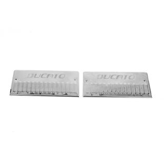 Sisäpuoliset kynnyslistat Carmos V3 (2 kpl, ruostumaton teräs) Fiat Ducato 2006–2025 kuva 2