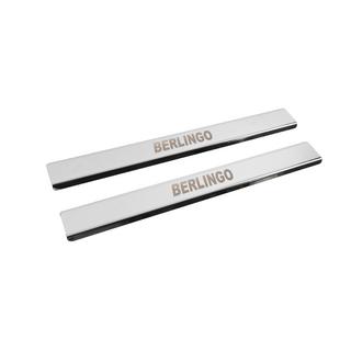 Carmos V2 kynnyslistat (2 kpl, ruostumaton teräs) Citroen Berlingo 1996–2008 kuva 3