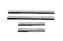 Volkswagen Touareg 2002–2010 Carmos V3 kynnyslistat, ruostumatonta terästä (4 kpl) kuva 2