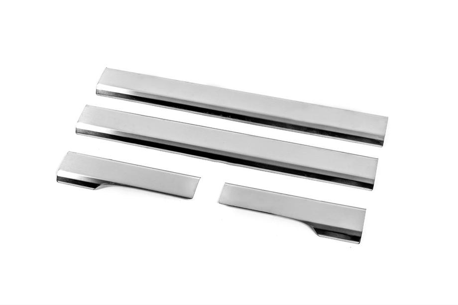 Chevrolet Aveo T250 2005–2011 Carmos V2 sisäpuoliset kynnyslistat (4 kpl, ruostumaton teräs) Image