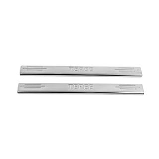 Kynnyslistat Carmos V2 (ruostumaton teräs) Peugeot Partner Tepee 2008–2018 kuva 2