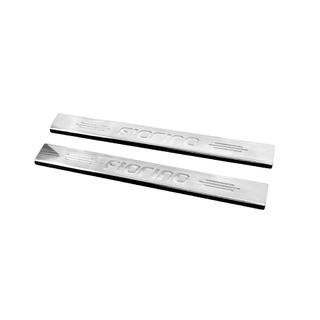 Carmos V4 kynnyslistat (2 kpl, ruostumaton teräs) Fiat Fiorino/Qubo 2008–2024 kuva 1