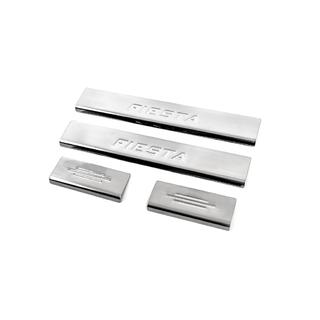 Carmos V2 kynnyssuojalistat (4 kpl, ruostumaton teräs) Ford Fiesta 2002–2008 kuva 2