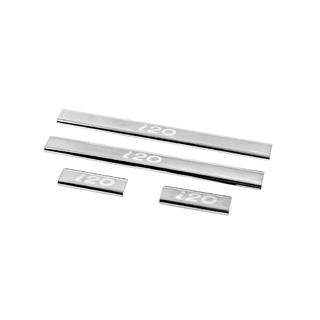 Carmos V2 kynnyslistat (4 kpl, ruostumaton teräs)