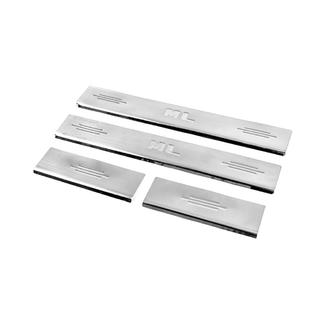 Carmos V2 kynnyssuojalistat (4 kpl, ruostumaton teräs) Mercedes ML W164 2005–2011 kuva 1