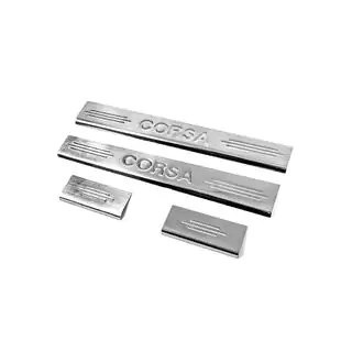 Carmos V2 kynnyslistat (4 kpl, ruostumaton teräs) kuva 1