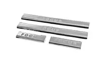 Ford Focus I 1998–2005 Carmos V2 kynnyssuojalistat (4 kpl, ruostumaton teräs) kuva 1