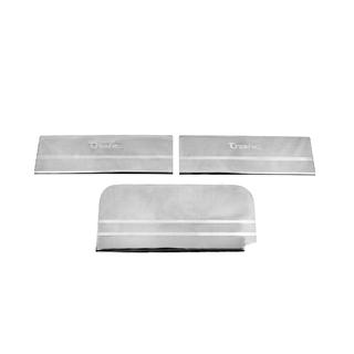 Carmos V2 ovikynnyslistat (3 kpl, ruostumaton teräs) Renault Trafic 2001–2015 kuva 1