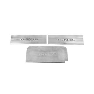 Carmos V4 kynnyslistat (3 kpl, ruostumaton teräs) kuva 2