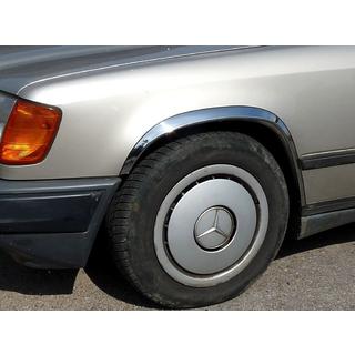 Pyöränkaaren listat 1985-1989 (4 kpl, ruostumaton teräs) Mercedes E-сlass W124 1984–1997 kuva 1