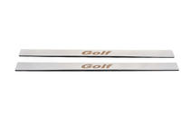 Volkswagen Golf 5 2003–2009 Carmos V1 kynnyslistat (2 kpl, Coupe, ruostumaton teräs) kuva 1