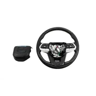 Ohjauspyörä airbagilla 2025-design (aito hiilikuitu) Toyota Land Cruiser 200 2007–2021 kuva 4
