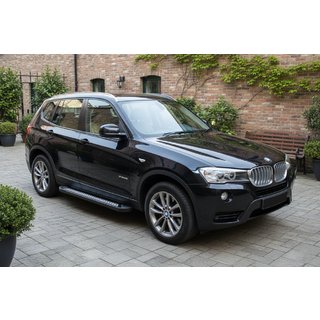 Sivuporrastangot Vision New Black (2 kpl, alumiini) BMW X3 F25 2011–2018 kuva 1