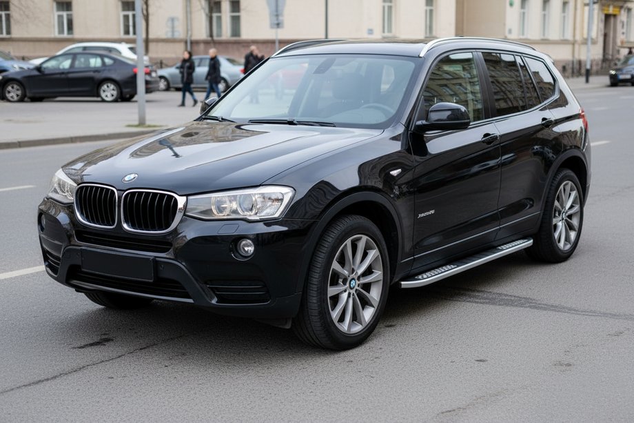 BMW X3 F25 2011–2018 Tayga V2 sivukynnykset (2 kpl, alumiini) Image