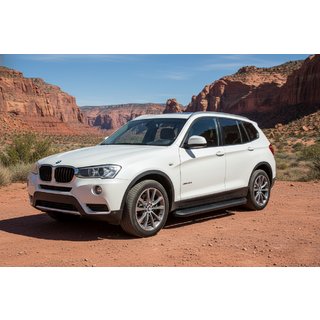 Sivukynnykset Tayga Black (2 kpl, alumiini) BMW X3 F25 2011–2018 kuva 1