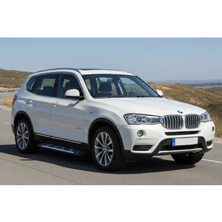 Sunrise sivuportaat (2 kpl, alumiini) BMW X3 F25 2011–2018 kuva 1