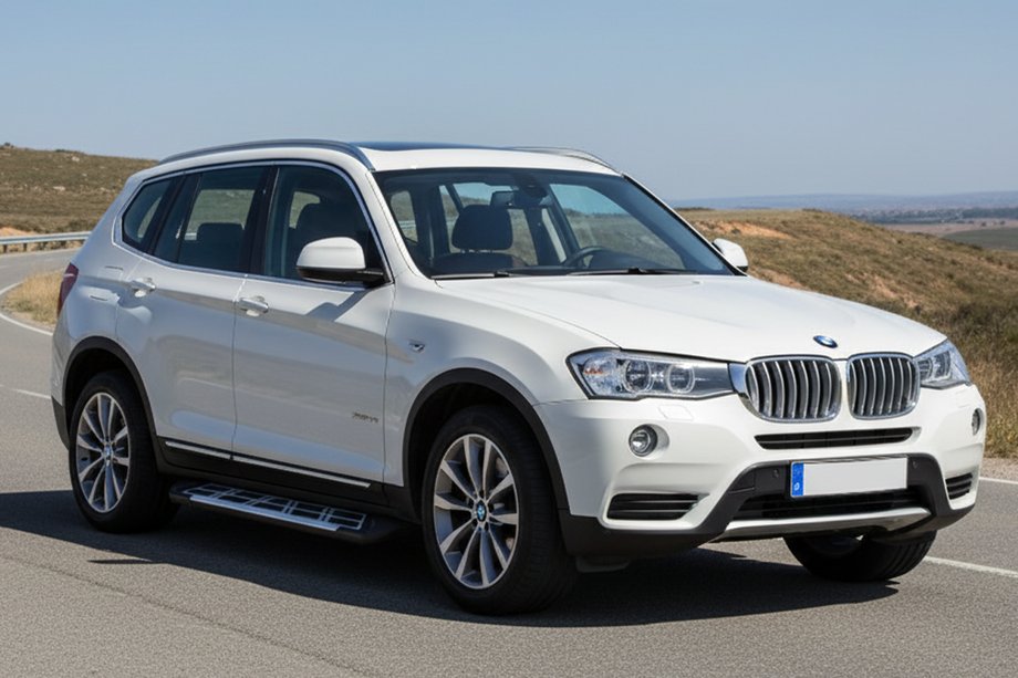 BMW X3 F25 2011–2018 Sunrise sivuportaat (2 kpl, alumiini) Image
