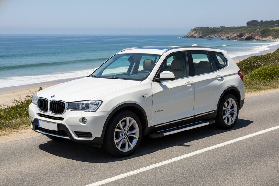 BMW X3 F25 2011–2018 RedLine sivuastinlaudat (2 kpl, alumiini) Image