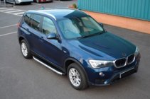 BMW X3 F25 2011–2018 Sivuporraslaudat Fullmond (2 kpl, alumiini) kuva 3