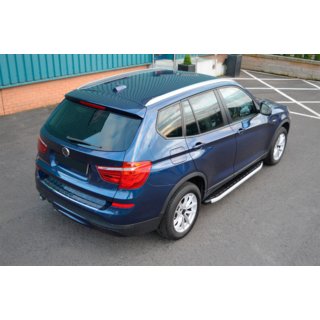 Sivuporraslaudat Fullmond (2 kpl, alumiini) BMW X3 F25 2011–2018 kuva 2