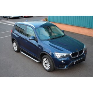 Sivuporraslaudat Fullmond (2 kpl, alumiini) BMW X3 F25 2011–2018 kuva 3