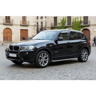 Sivuporraslaudat Maydos V2 (2 kpl, alumiini) BMW X3 F25 2011–2018 kuva 1