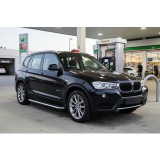 Maydos V1 sivukynnykset (2 kpl, alumiini) BMW X3 F25 2011–2018 kuva 1