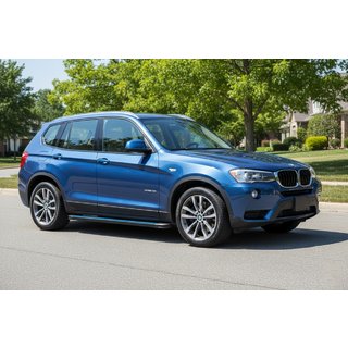 Maya Blue sivuportaat (2 kpl, alumiini) BMW X3 F25 2011–2018 kuva 1