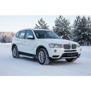 Maya V2 sivuportaat (2 kpl, alumiini) BMW X3 F25 2011–2018 kuva 1