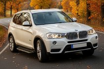 BMW X3 F25 2011–2018 Sivuastinlaudat Bosphore Grey (2 kpl, alumiini) kuva 1