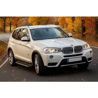 Sivuastinlaudat Bosphore Grey (2 kpl, alumiini) BMW X3 F25 2011–2018 kuva 1